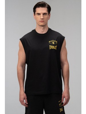 Everlast Choice Of Champs Comfort Fit Erkek Kolsuz Tişört TM0139-413 Siyah