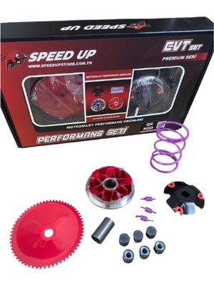 Scooter 50-80 cc Speed Up Performans Ön Varyatör Seti