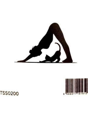 Ekstrafix The Sticker Story Kedi Yogo TSS0200 Kişileştirme Stickerı - 2 Adet