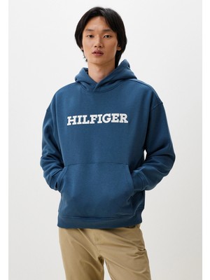 Tommy Hilfiger Monotype Applıque Hoody