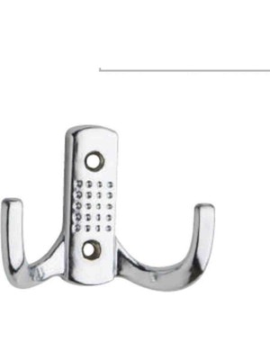 Şirin Aksesuar Home Çift Taraflı Metal Portmanto Askısı – Metal Duvar Askılığı, Mont, Ceket ve Çanta Askısı