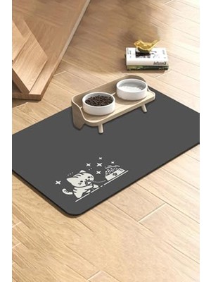 Die Grup Kaymaz ve Sıvı Geçirmez Kedi ve Köpek Paspası, 50X70 cm