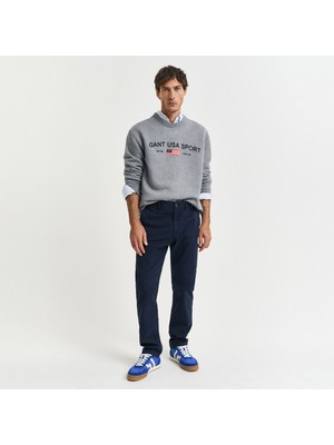 Gant Erkek Lacivert Slim Fit Pantolon