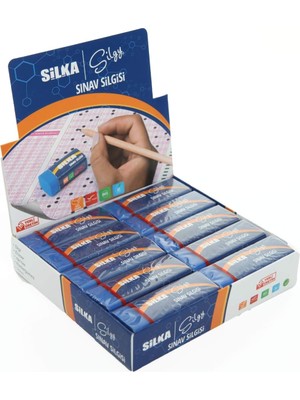 Silka Sınav Silgisi, Büyük Boy, 20'li Paket, Art 8
