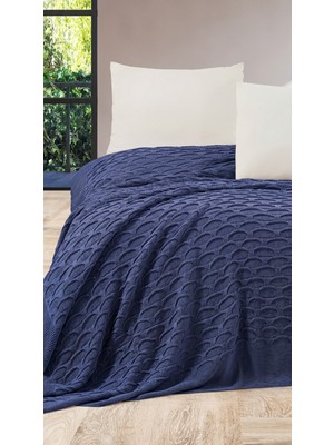 Doux Home Collection Doux Home Dilara Desen Triko Yatak Örtüsü 220 x 240