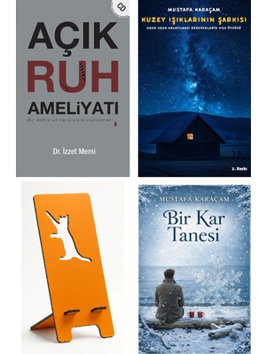 Butik Açık Ruh Ameliyatı - Izzet Memi + Kuzey Işıklarının Şarkısı + Telefon Tutucu + Bir Kar Tanesi