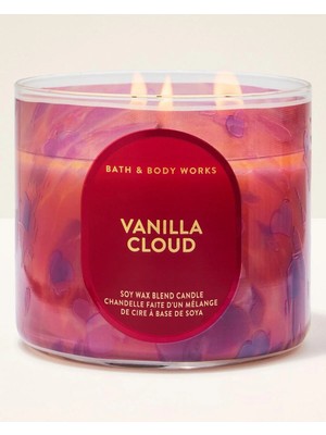 Bath & Body Works Vanilla Cloud Büyük Mum