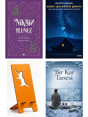Buğday Kitap Nikbin Olunuz - Victor Pauchet + Kuzey Işıklarının Şarkısı + Telefon Tutucu + Bir Kar Tanesi