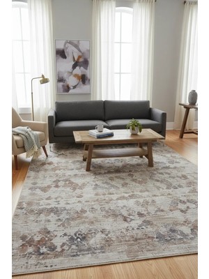 Fenomen Carpet Otantik Koleksiyonu Yumuşak Dokulu Eskitme Vintage Halı