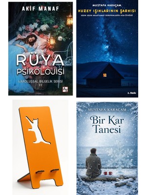 Az Kitap Rüya Psikolojisi - Varoluşsal Bilgelik Serisi 17 - Akif Manaf + Kuzey Işıklarının Şarkısı + Telefon Tutucu + Bir Kar Tanesi