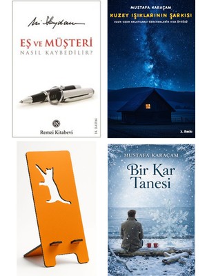 Remzi Kitabevi Eş ve Müşteri Nasıl Kaybedilir? - Ali Saydam + Kuzey Işıklarının Şarkısı + Telefon Tutucu + Bir Kar Tanesi