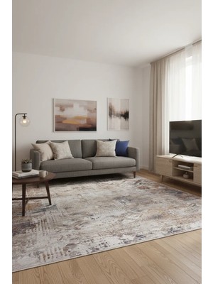 Fenomen Carpet Otantik Koleksiyonu Yumuşak Dokulu Eskitme Vintage Halı