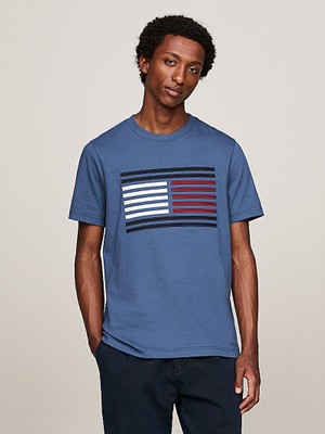 Tommy Hilfiger Grossgraın Flag Tee