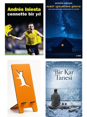 Butik Cennette Bir Yıl - Andres Iniesta + Kuzey Işıklarının Şarkısı + Telefon Tutucu + Bir Kar Tanesi