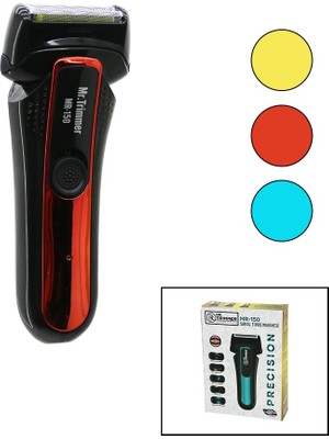 Akıllı Bayi Precısıon 2in1 Günlük Sıfır Sakal - Çizim Başlık Sakal Traş Makinesi USB Şarjlı Yedek B