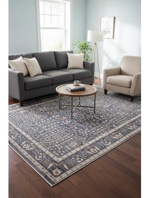 Fenomen Carpet Otantik Koleksiyonu Yumuşak Dokulu Eskitme Vintage Halı