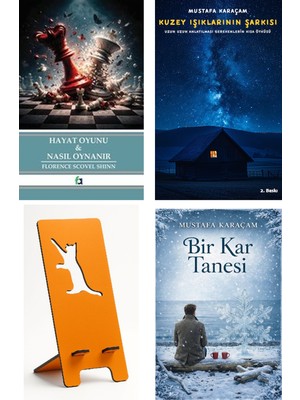 Mahzen Hayat Oyunu Nasıl Oynanır? - Florence Scovel Shinn + Kuzey Işıklarının Şarkısı + Telefon Tutucu + Bir Kar Tanesi