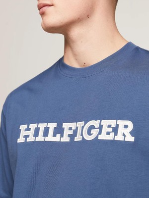 Tommy Hilfiger Twıll Embroıdery Monotype  Tee