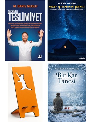 Doğan Kitap Gecikmeli Teslimiyet - M. Barış Muslu + Kuzey Işıklarının Şarkısı + Telefon Tutucu + Bir Kar Tanesi
