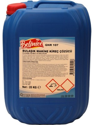 Gnr 107 Belinice Bulaşık Makine Kireç Çözücü 20 kg