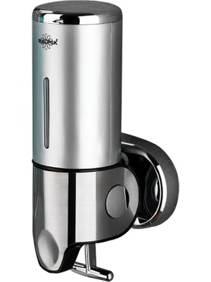 Rulopak R-3013 T Çekmeli Sıvı Sabunluk, Paslanmaz, 500 ml