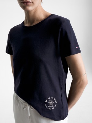Tommy Hilfiger Reg Round Md Th C-Nk Ss