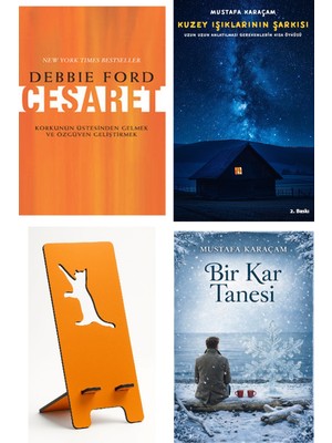 Butik Cesaret - Debbie Ford + Kuzey Işıklarının Şarkısı + Telefon Tutucu + Bir Kar Tanesi