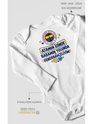 Morivo Kids Babaya Özel Uzun Kollu Bebek Body %100 Pamuk