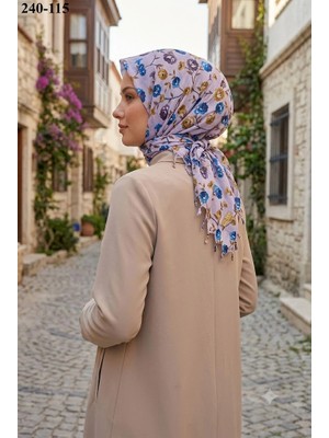 Dolce Life Desenli Sökme Boncuklu Eşarp 240-115