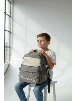 zuzumax Backpack Çok Bölmeli Okul & Günlük Sırt Çantası