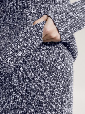 Tommy Hilfiger Texture Nep Pencıl Skırt