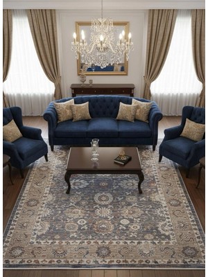 Fenomen Carpet Otantik Koleksiyonu Yumuşak Dokulu Eskitme Vintage Halı