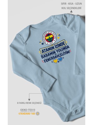 Morivo Kids Babaya Özel Uzun Kollu Bebek Body %100 Pamuk