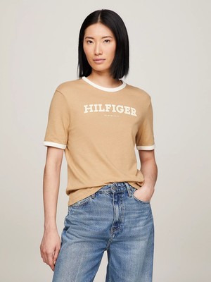 Tommy Hilfiger Reg Monotype Flock C-Nk Ss
