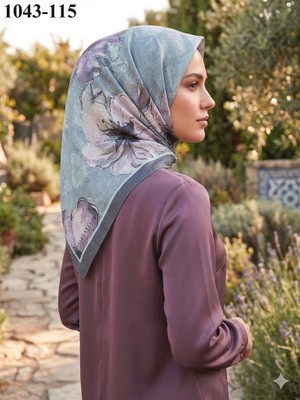 Velscarfs Soft Pamuk Parla Eşarp (Gri) 1043-115