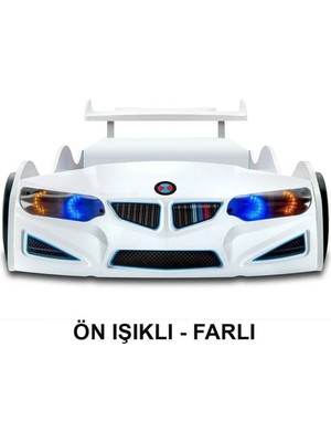 İnegöl'den Eve Bmw - Eco2 - Arabalı Yatak Araba Karyola - M7 Serisi - 4 Farklı Renk Seçeneği