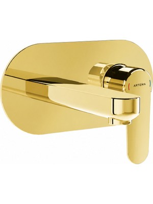 VitrA ARTEMA ROOT ROUND ANKASTRE LAVABO BATARYASI ALTIN