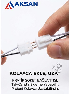 Cata CT-4593 2W 220V Mercekli Modül LED Trafosuz Doğrudan Bağlantı 20'li Paket