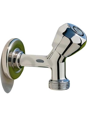 Asil Krom Makine Musluğu 1/2 Giriş 3/4 Çıkış