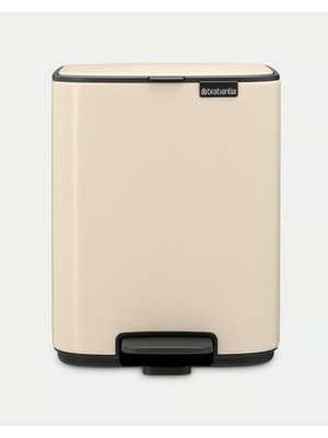 Brabantia BRB-8710755237928-BRA 237928-001-01-BO Soft Beıge Pedallı Çöp Kutusu 7l