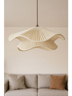 Vanella Handmade Tekli Sarkıt Avize / Salon Avize Modelleri / E27 / Modern & Minimal Tasarım