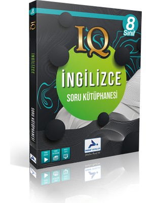 Paraf Yayınları 8. Sınıf Iq İngilizce Soru Kütüphanesi