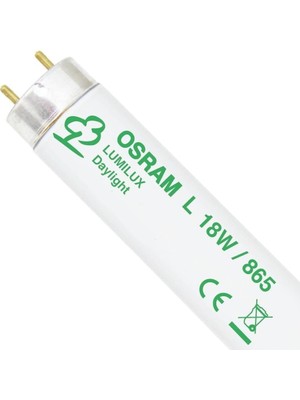 Osram Lumılux Floresan Ampul T8 L 18 W/865 6500K 4050300517773