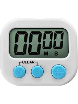 Eveltek Dijital Mutfak Zamanlayıcı, 2 Adet Dijital Yumurta Saati Kuechenwecker Pişirme Timer Saat Kitchen Timer Kısa Zaman Ölçücü Büyük LCD Ekran ve Sesli Alarm ve Magnet