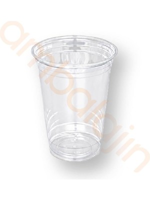50 ADET16 Oz Şeffaf Pet Bardak – Soğuk Içecek, Smoothie, Ayran, Limonata Bardağı