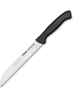 Mudanis 38024 Ecco Pro Ekmek Bıçağı 17,5 cm - Siyah
