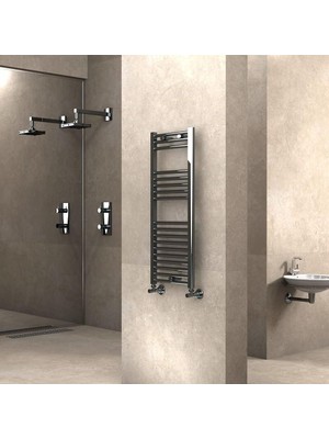 Radiva Haiti Havlupan 400X1000 Düz Krom