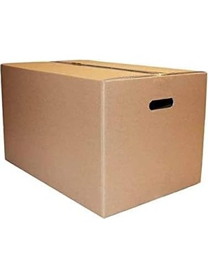 Gramajlı El Tutmalı Karton Taşıma - Taşınma Kolisi 60X40X40 - 32 Desi 5 Adet
