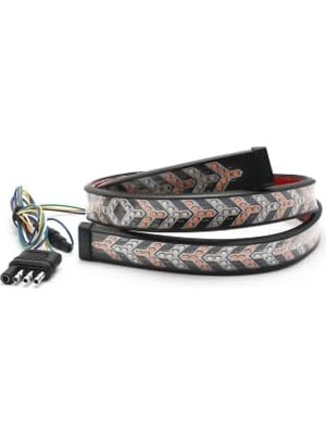 Zauss Pick Up Ledi Off Road Bagaj Sinyalli Kayar LED Lamba (Düz 120CM)