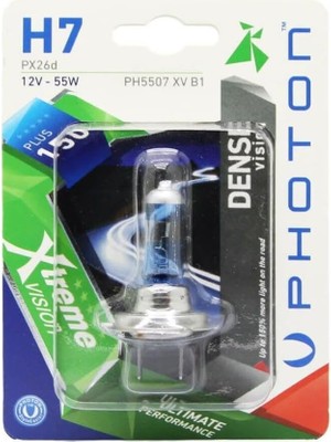 Photon H7 Xtreme Vision Blister +%150 Fazla Işık (Tekli Blister)